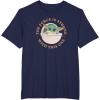 image:imageStar Wars Grogu The Force is Strong With This One TShirtNavy Blue