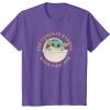 image:imageStar Wars Grogu The Force is Strong With This One TShirtPurple Heather