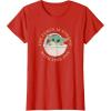 image:imageStar Wars Grogu The Force is Strong With This One TShirtRed