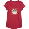 image:imageStar Wars Grogu The Force is Strong With This One TShirtRed Heather
