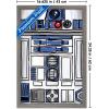 image:imageStar Wars Kids Sketch  R2D2 Character Illustration Wall Poster 34L x 224W Premium Unframed VersionBarnwood Framed Version