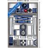 image:imageStar Wars Kids Sketch  R2D2 Character Illustration Wall Poster 34L x 224W Premium Unframed VersionBarnwood Framed Version