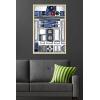 image:imageStar Wars Kids Sketch  R2D2 Character Illustration Wall Poster 34L x 224W Premium Unframed VersionBlonde Framed Version
