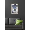 image:imageStar Wars Kids Sketch  R2D2 Character Illustration Wall Poster 34L x 224W Premium Unframed VersionBlonde Framed Version