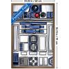 image:imageStar Wars Kids Sketch  R2D2 Character Illustration Wall Poster 34L x 224W Premium Unframed VersionBronze Framed Version