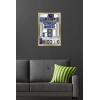 image:imageStar Wars Kids Sketch  R2D2 Character Illustration Wall Poster 34L x 224W Premium Unframed VersionGold Framed Version