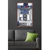 image:imageStar Wars Kids Sketch  R2D2 Character Illustration Wall Poster 34L x 224W Premium Unframed VersionMahogany Framed Version