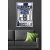 image:imageStar Wars Kids Sketch  R2D2 Character Illustration Wall Poster 34L x 224W Premium Unframed VersionSilver Framed Version
