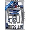 image:imageStar Wars Kids Sketch  R2D2 Character Illustration Wall Poster 34L x 224W Premium Unframed VersionSilver Framed Version