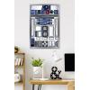 image:imageStar Wars Kids Sketch  R2D2 Character Illustration Wall Poster 34L x 224W Premium Unframed VersionSilver Framed Version