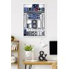 image:imageStar Wars Kids Sketch  R2D2 Character Illustration Wall Poster 34L x 224W Premium Unframed VersionWhite Framed Version