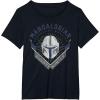 image:imageStar Wars The Mandalorian Legendary Warrior Bounty Hunter TShirtBlack