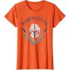 image:imageStar Wars The Mandalorian Legendary Warrior Bounty Hunter TShirtOrange