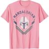 image:imageStar Wars The Mandalorian Legendary Warrior Bounty Hunter TShirtPink