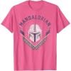 image:imageStar Wars The Mandalorian Legendary Warrior Bounty Hunter TShirtPink Heather