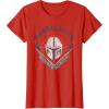 image:imageStar Wars The Mandalorian Legendary Warrior Bounty Hunter TShirtRed
