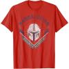 image:imageStar Wars The Mandalorian Legendary Warrior Bounty Hunter TShirtRed