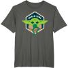 image:imageStar Wars The Mandalorian The Child Grogu Frog Snack Time TShirtAsphalt Grey