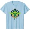image:imageStar Wars The Mandalorian The Child Grogu Frog Snack Time TShirtBaby Blue