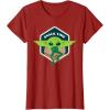 image:imageStar Wars The Mandalorian The Child Grogu Frog Snack Time TShirtCranberry Red