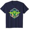 image:imageStar Wars The Mandalorian The Child Grogu Frog Snack Time TShirtNavy Blue