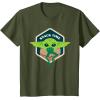 image:imageStar Wars The Mandalorian The Child Grogu Frog Snack Time TShirtOlive Green