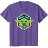 image:imageStar Wars The Mandalorian The Child Grogu Frog Snack Time TShirtPurple Heather