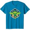 image:imageStar Wars The Mandalorian The Child Grogu Frog Snack Time TShirtSapphire Blue