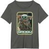 image:imageStar Wars The Mandalorian The Child Grogu TShirtAsphalt Grey