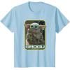 image:imageStar Wars The Mandalorian The Child Grogu TShirtBaby Blue