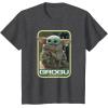 image:imageStar Wars The Mandalorian The Child Grogu TShirtDark Heather Grey