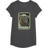 image:imageStar Wars The Mandalorian The Child Grogu TShirtDark Heather Grey