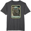 image:imageStar Wars The Mandalorian The Child Grogu TShirtDark Heather Grey