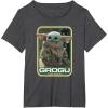 image:imageStar Wars The Mandalorian The Child Grogu TShirtDark Heather Grey