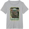 image:imageStar Wars The Mandalorian The Child Grogu TShirtHeather Grey