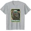 image:imageStar Wars The Mandalorian The Child Grogu TShirtHeather Grey