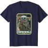 image:imageStar Wars The Mandalorian The Child Grogu TShirtNavy Blue