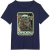 image:imageStar Wars The Mandalorian The Child Grogu TShirtNavy Blue