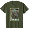 image:imageStar Wars The Mandalorian The Child Grogu TShirtOlive Green
