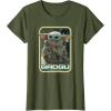 image:imageStar Wars The Mandalorian The Child Grogu TShirtOlive Green