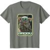 image:imageStar Wars The Mandalorian The Child Grogu TShirtOlive Heather