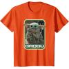 image:imageStar Wars The Mandalorian The Child Grogu TShirtOrange