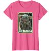 image:imageStar Wars The Mandalorian The Child Grogu TShirtPink Heather