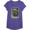 image:imageStar Wars The Mandalorian The Child Grogu TShirtPurple Heather