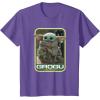 image:imageStar Wars The Mandalorian The Child Grogu TShirtPurple Heather