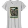 image:imageStar Wars The Mandalorian The Child Grogu TShirtSilver Grey