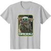 image:imageStar Wars The Mandalorian The Child Grogu TShirtSilver Grey