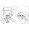 image:imageStar Wars The Mandalorian The Official Funko POP Coloring Book
