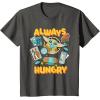 image:imageStar Wars The Mandalorian and Grogu Always Hungry Snacks TShirtAsphalt Grey