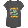 image:imageStar Wars The Mandalorian and Grogu Always Hungry Snacks TShirtAsphalt Grey